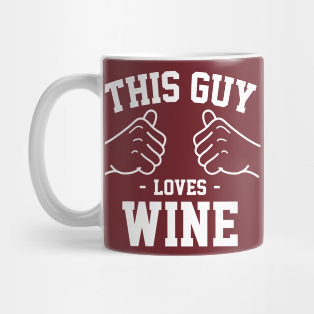 This guy loves wine by Lazarino